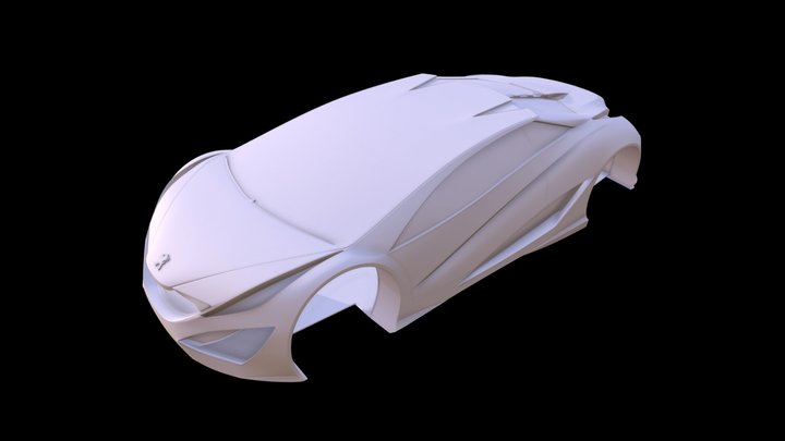Peugeot Persia | Racing Concept 3D Model