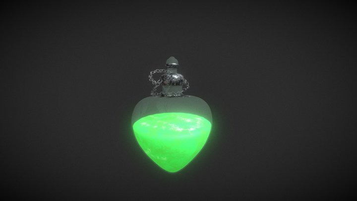 Poison Potion 3D Model