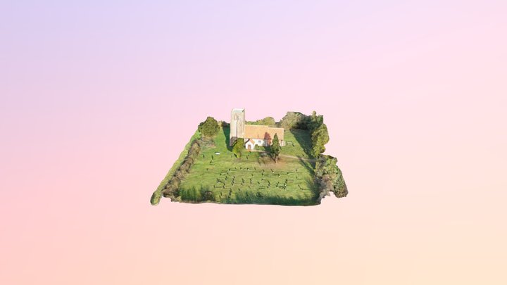 Abberton Church & Yard 3D Model