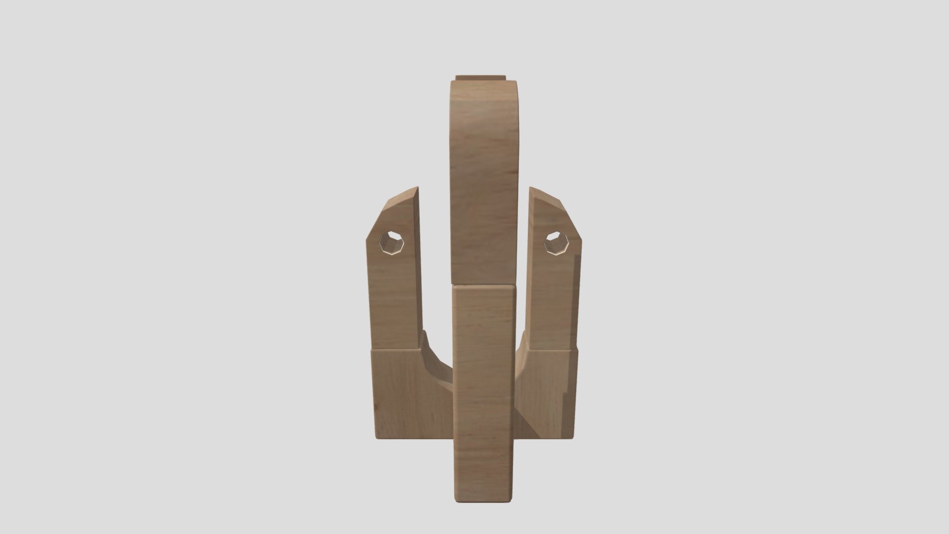 Wooden Blocks Pillar