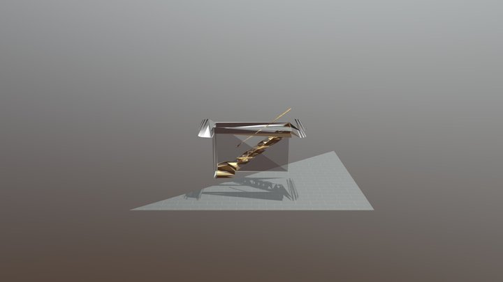Martini trepp 3D Model
