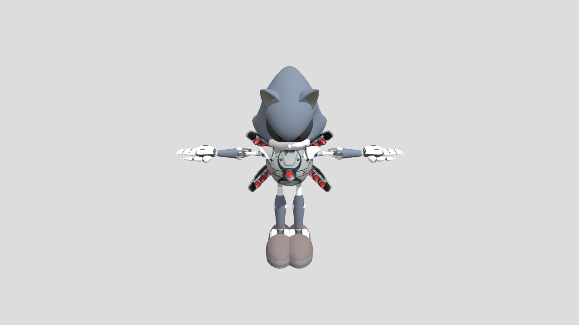 Metal Sonic - 3D Model by clickdamn