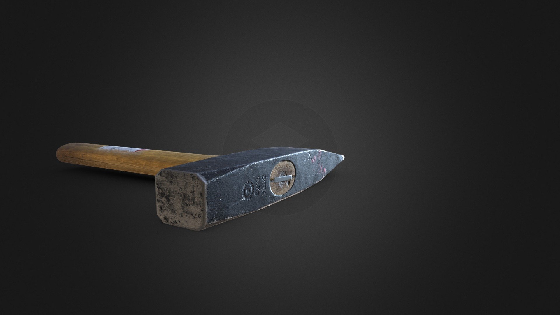 Old Vintage Hammer - 3D model by Irvich.Gri [9849b09] - Sketchfab