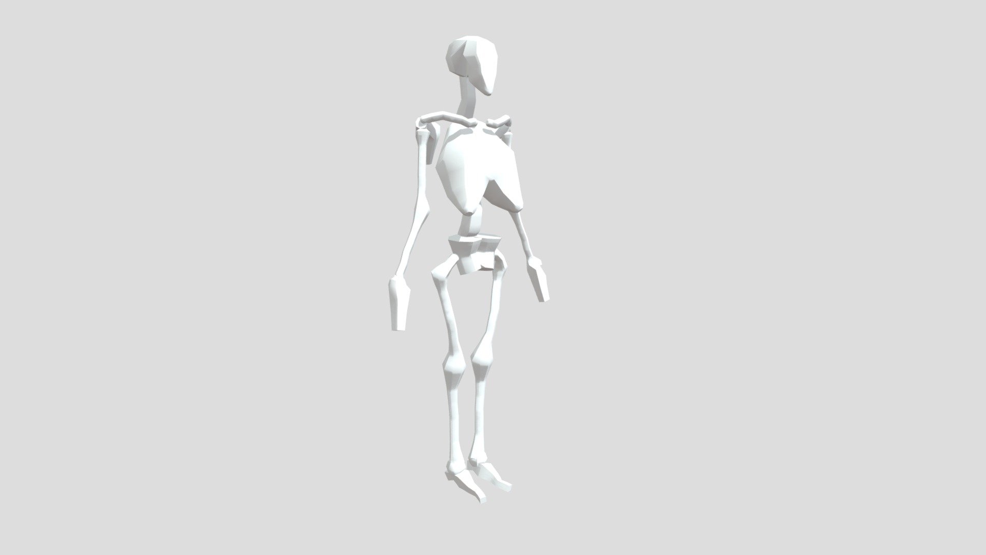 Skeleton Lowpolly