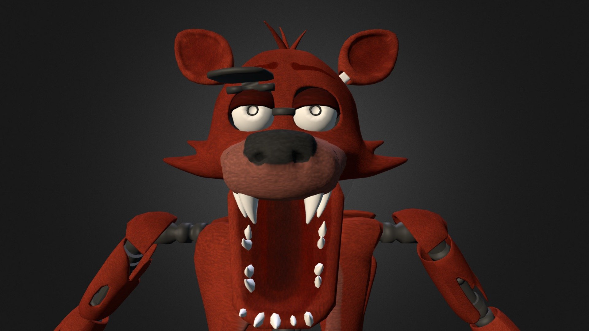 Foxy The Pirate Download Free 3d Model By Omegapixelfredbear 64