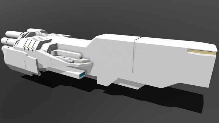 Bastian Destroyer 3D Model