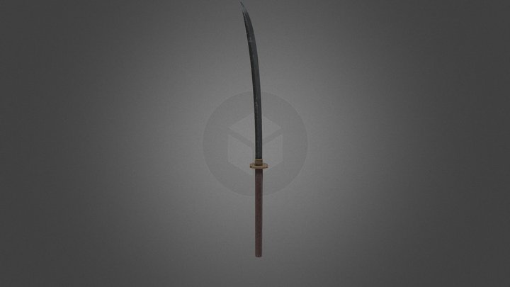 Nodachi 3D Model