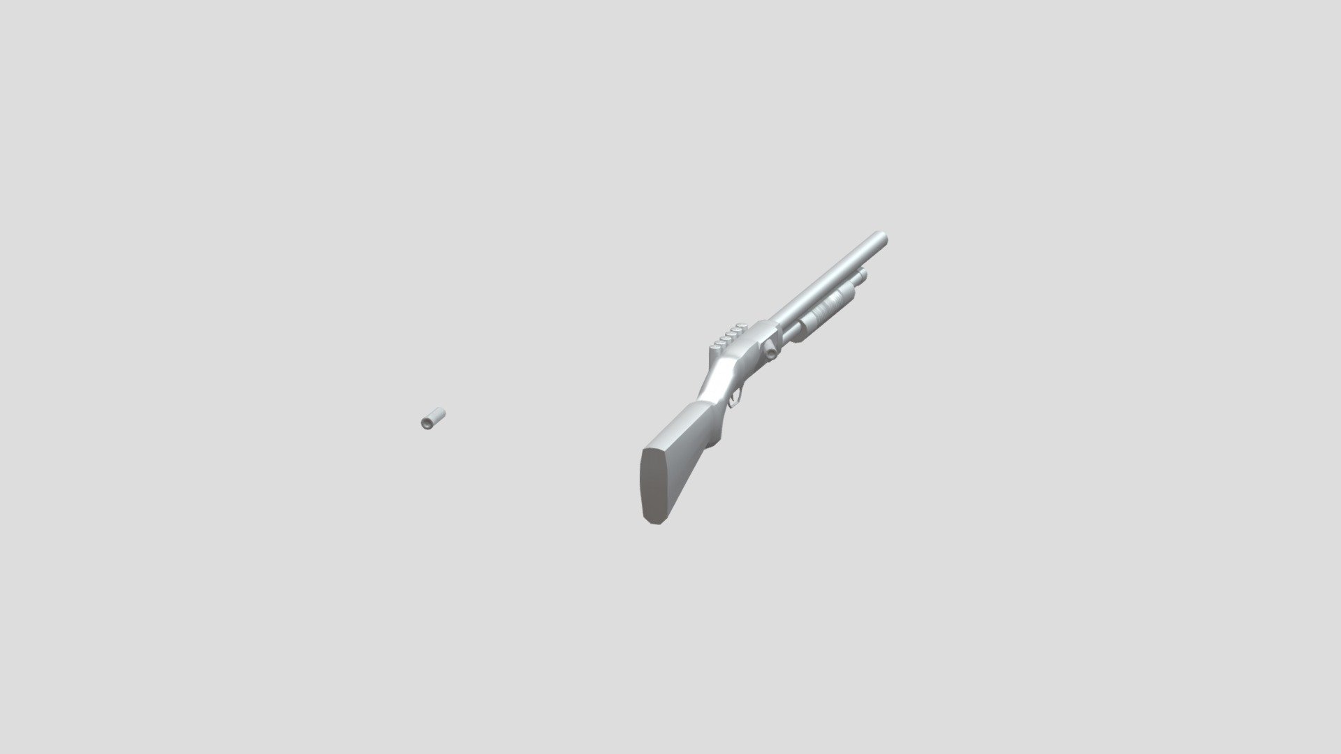 Shotgun - 3D model by ndobbs1991 [984c599] - Sketchfab