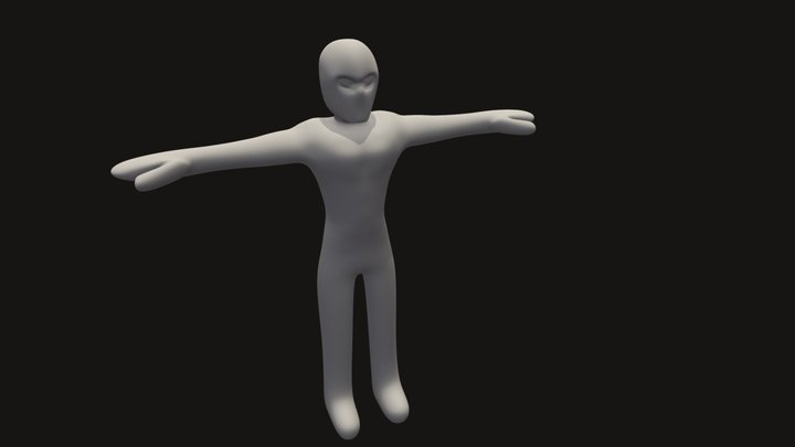 basic human 3D Model