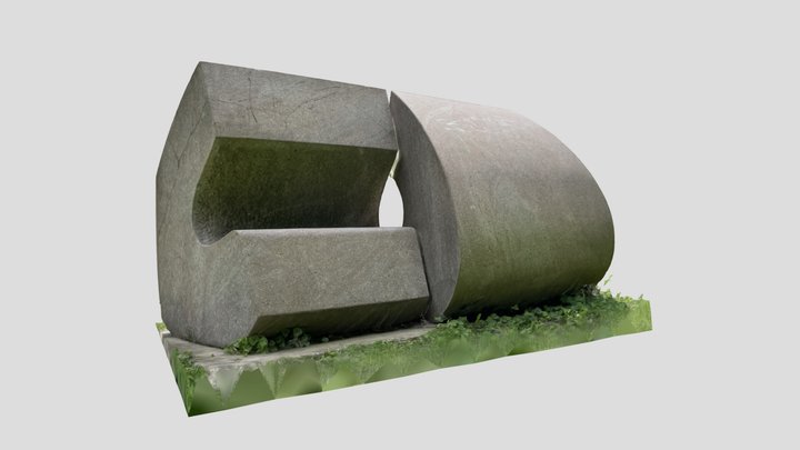 Vstupná plastika 3D Model