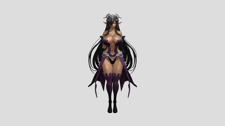 Olga_Discordia (Succubus) 3D Model