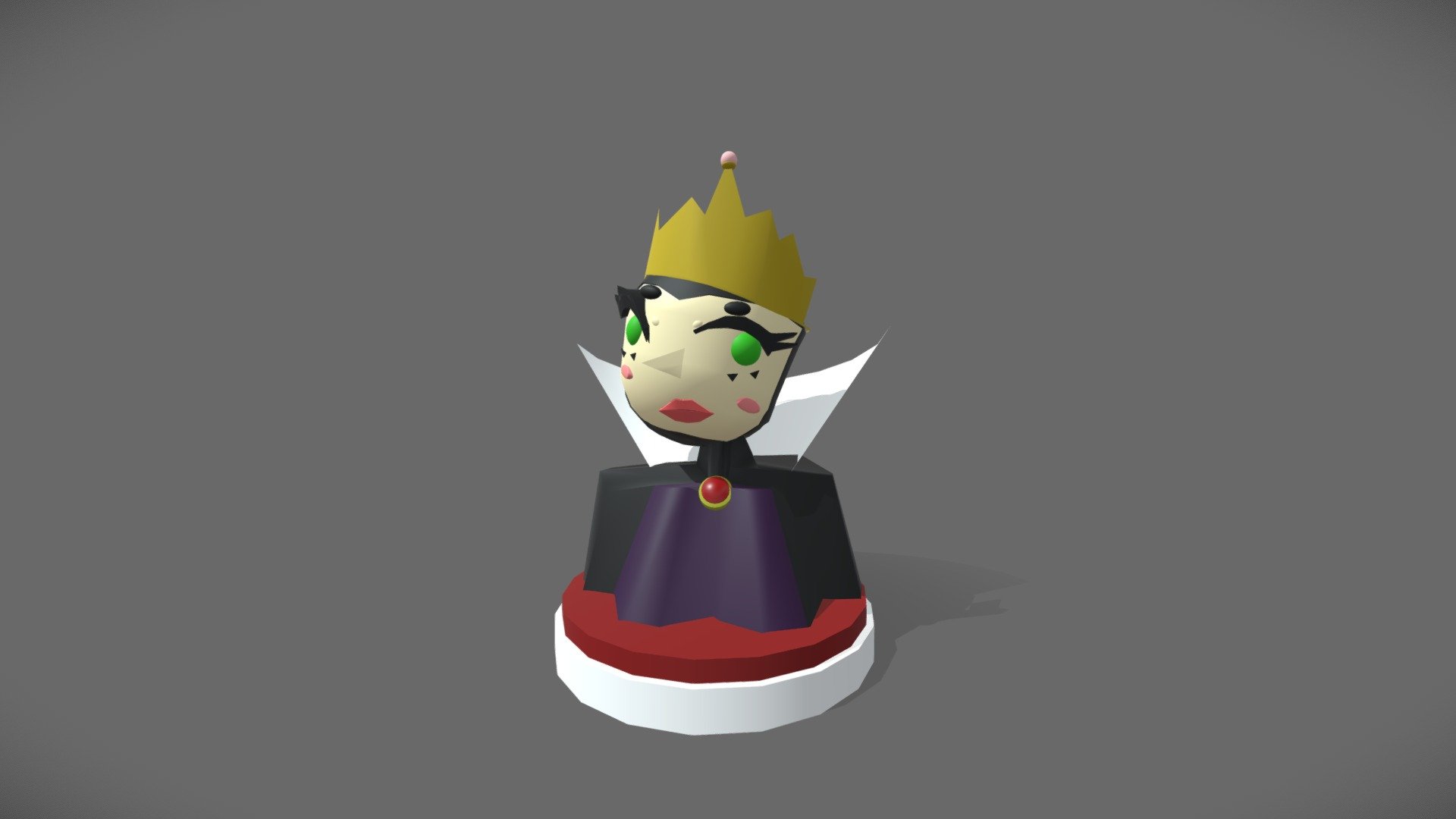 Evil Queen Tester (low poly)