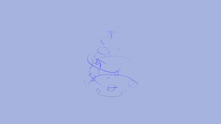 Brush Test 3D Model