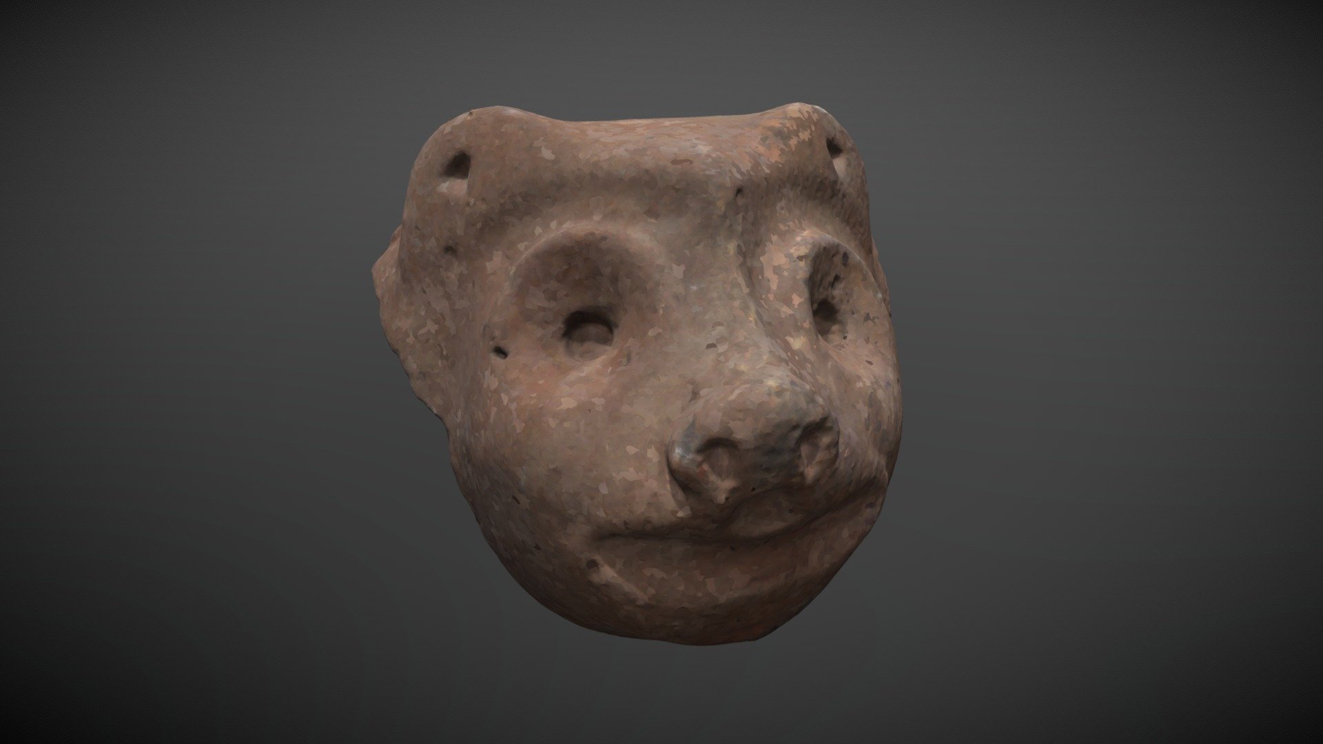 Weeden Island Period Animal Adorno