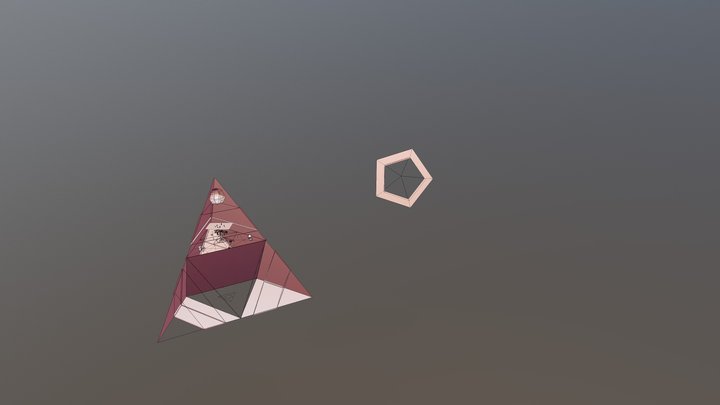 Tetraedro 3D Model