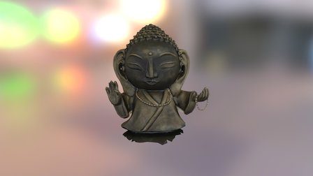 Lil Buddha 3D Model