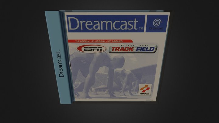ESPN International Track Field 3D Model