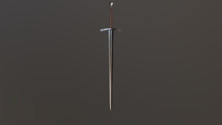 Medieval Sword 3D Model