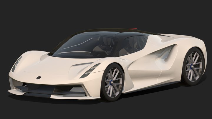 2019 Lotus Evija – Free 3D Model STL