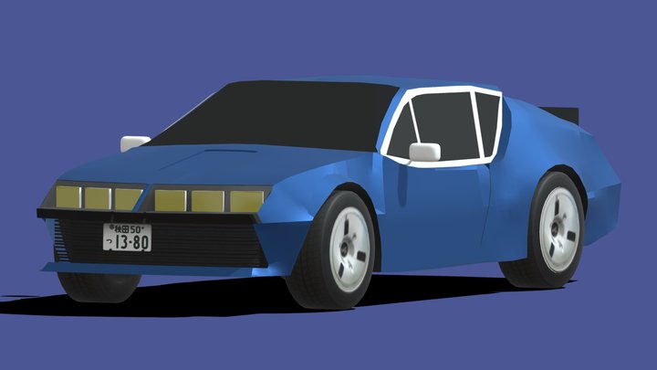 Alpine A310 3D Model