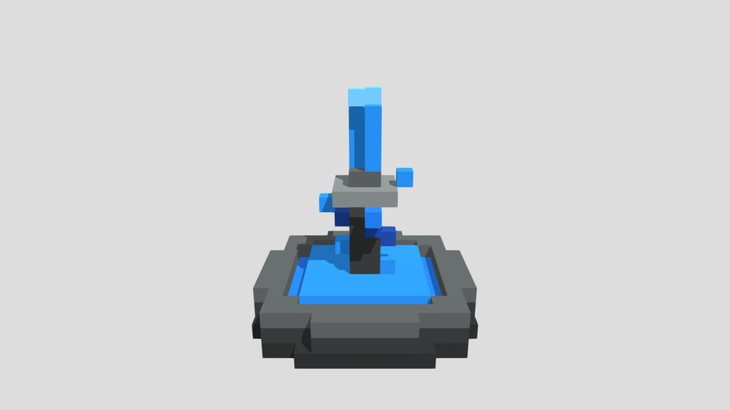 Fountain - Voxel 32x32 (Animated)