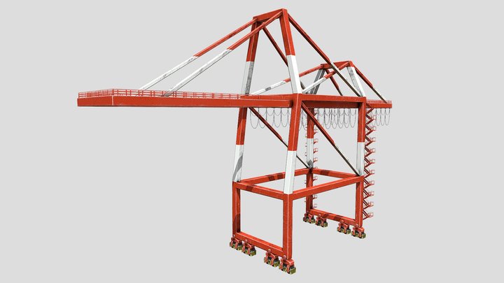 Gantry crane 3D Model