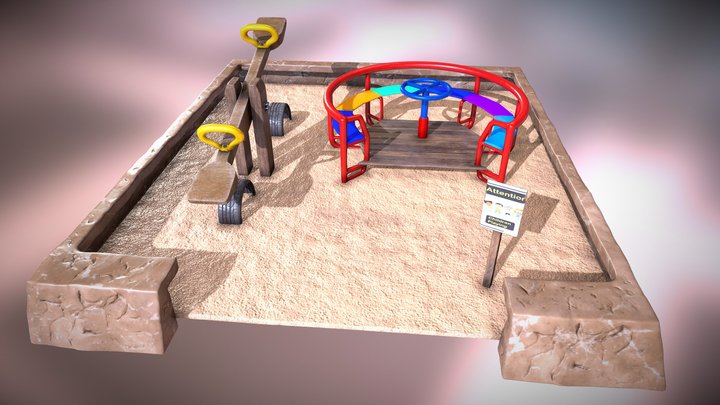 Playground 3D Model