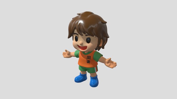 TLPS-kids02_boy 3D Model
