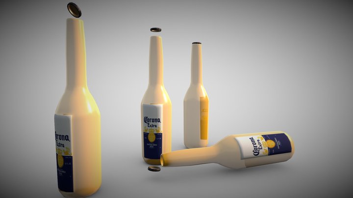 Export Botella 3D Model