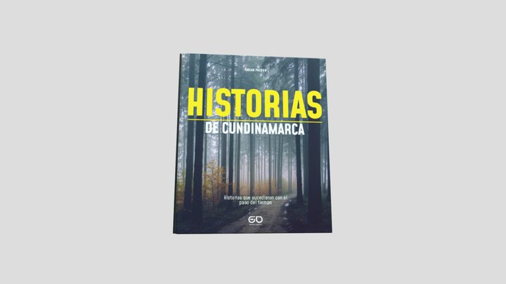 libro de historias de Cundinamarca 3D Model