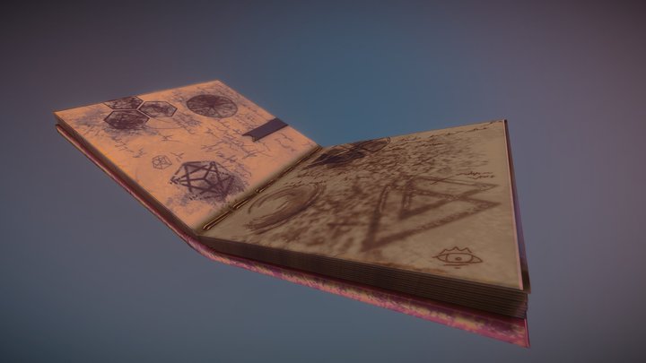 Mystical Journal 3D Model