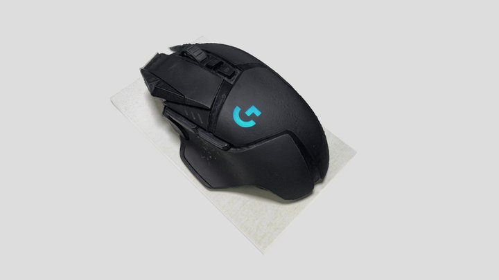Logitech G G502 Lightspeed RealityScan 3D Model