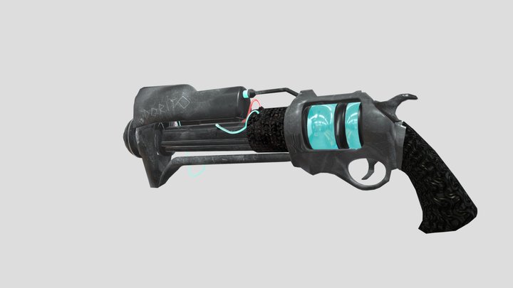 The Dorito gun shoots light 3D Model