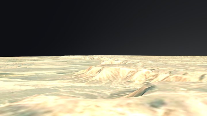 Tuwaiq Edge of the world طويق حافة العالم 3D Model