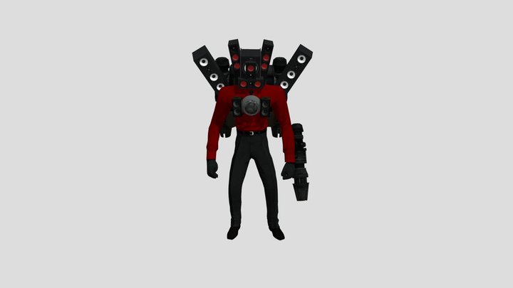 Titan Speakerman 1.0 3D Model