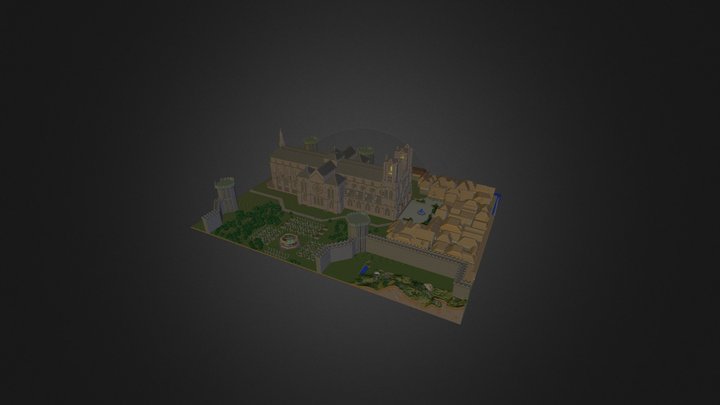 Cathedrale 3D Model