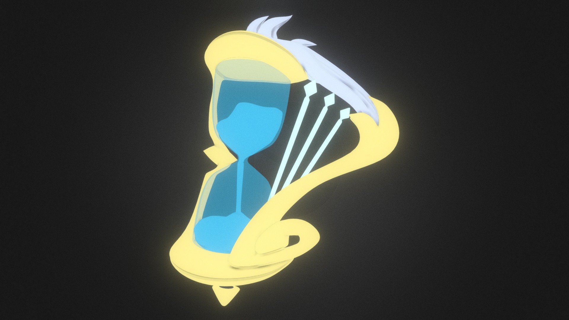 Concert's Final Hour (Genshin Impact Artifact) 3D model by dramera_cg