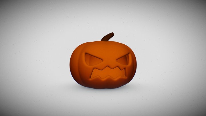 Pumpkin 3D Model