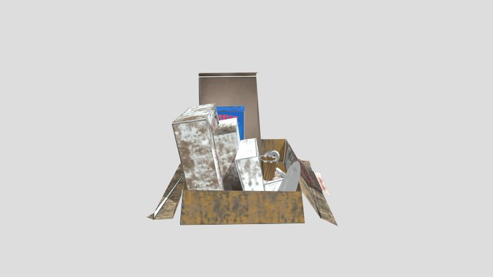 EVIEEASTERBY_TRASHBOX 3D Model