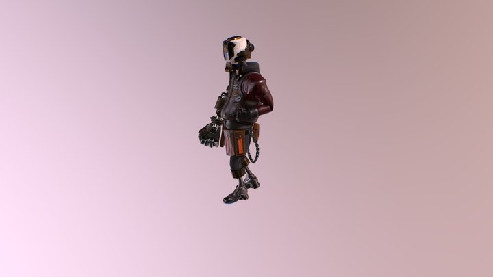 Robot-Two 3D Model