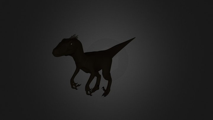 VelociraptorV1 3D Model