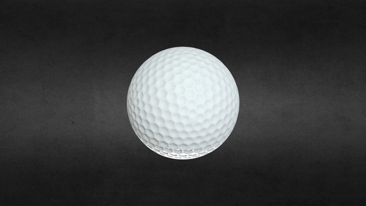 Golf ball 3D Model