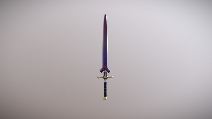 Durandal Sword 3D Model