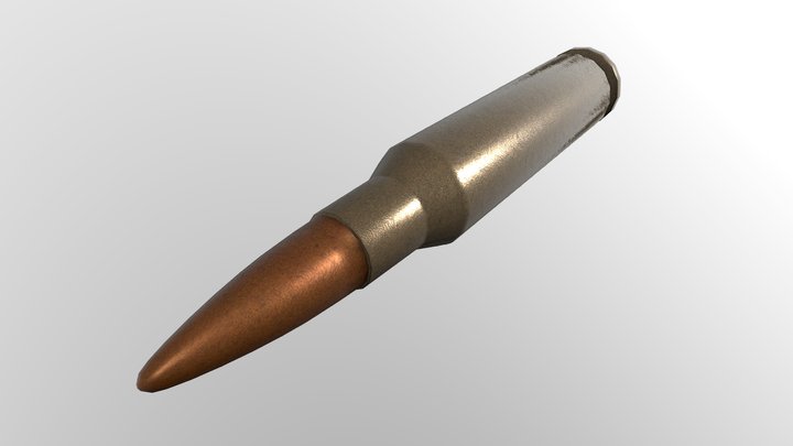 Bullet 3D Model