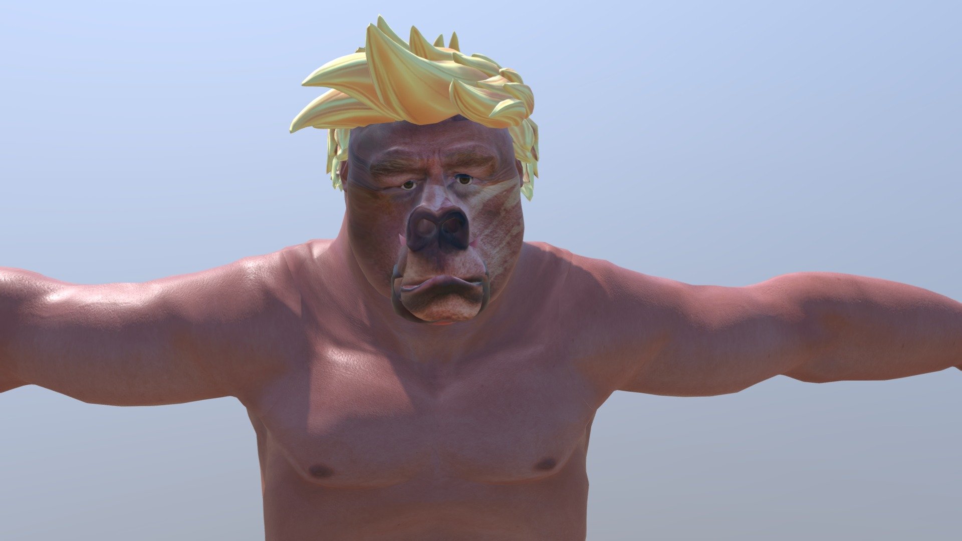 Gorilla trump
