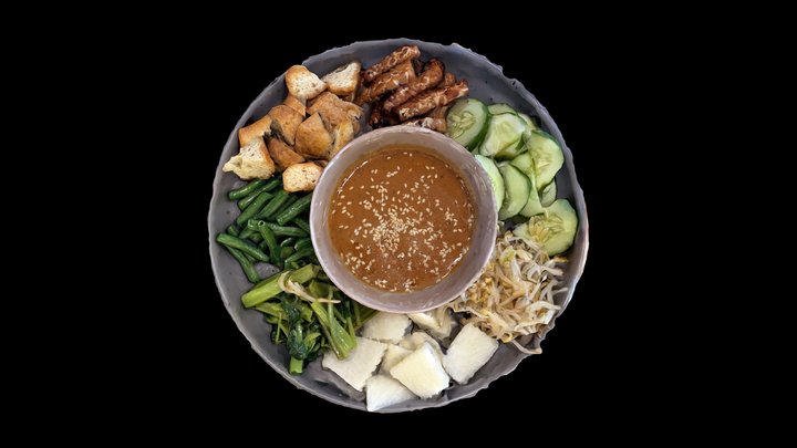 "Gado Gado" Indonesian Salad (Scaniverse) – Modèle 3D gratuit STL