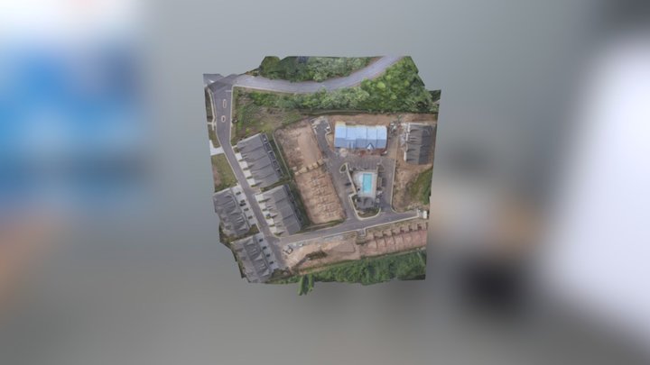 Drone Mapping Townhouse Site 2 3D Model