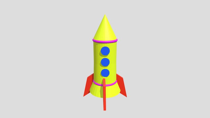 3d Model Rocket Endale 2 3 3D Model