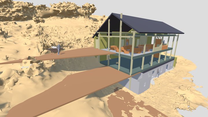 frustel_maison_D 3D Model