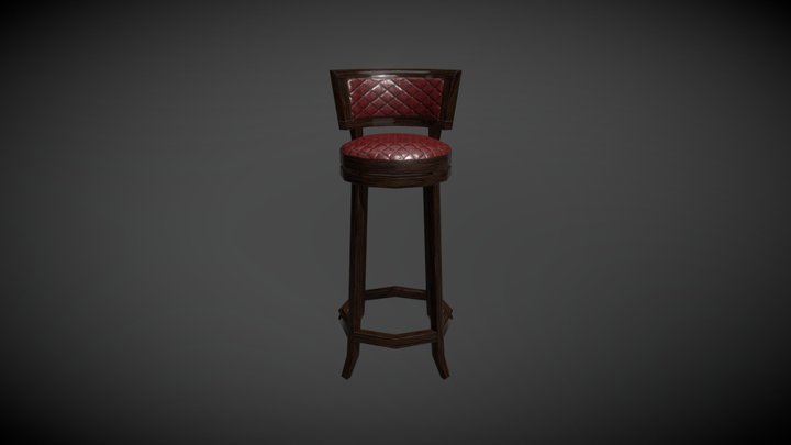 Bar Chair 3D Model